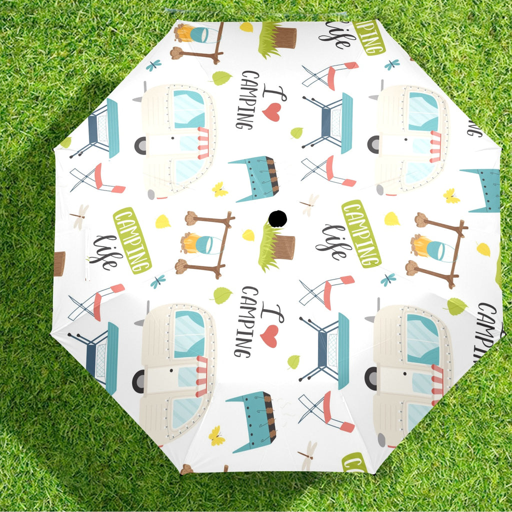 Camping Life Semi-Automatic Foldable Umbrella (Model U12) Semi-Automatic Foldable Umbrella (U12)