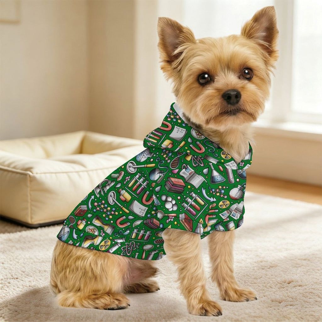 Science Love Pet Hoodie (Small Size)