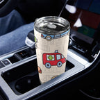 Kids Cars - 20oz Mobile Tumbler with Lid (Black Lock) 20oz Travel Mug Printed Offshore