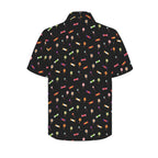 Candy Men's Short Sleeve Hawaiian Shirt Men's Hawaiian Shirt (New) Food Printed Offshore