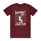 Schrodinger's Cat The Escape Plan Men's AS Colour T-shirt