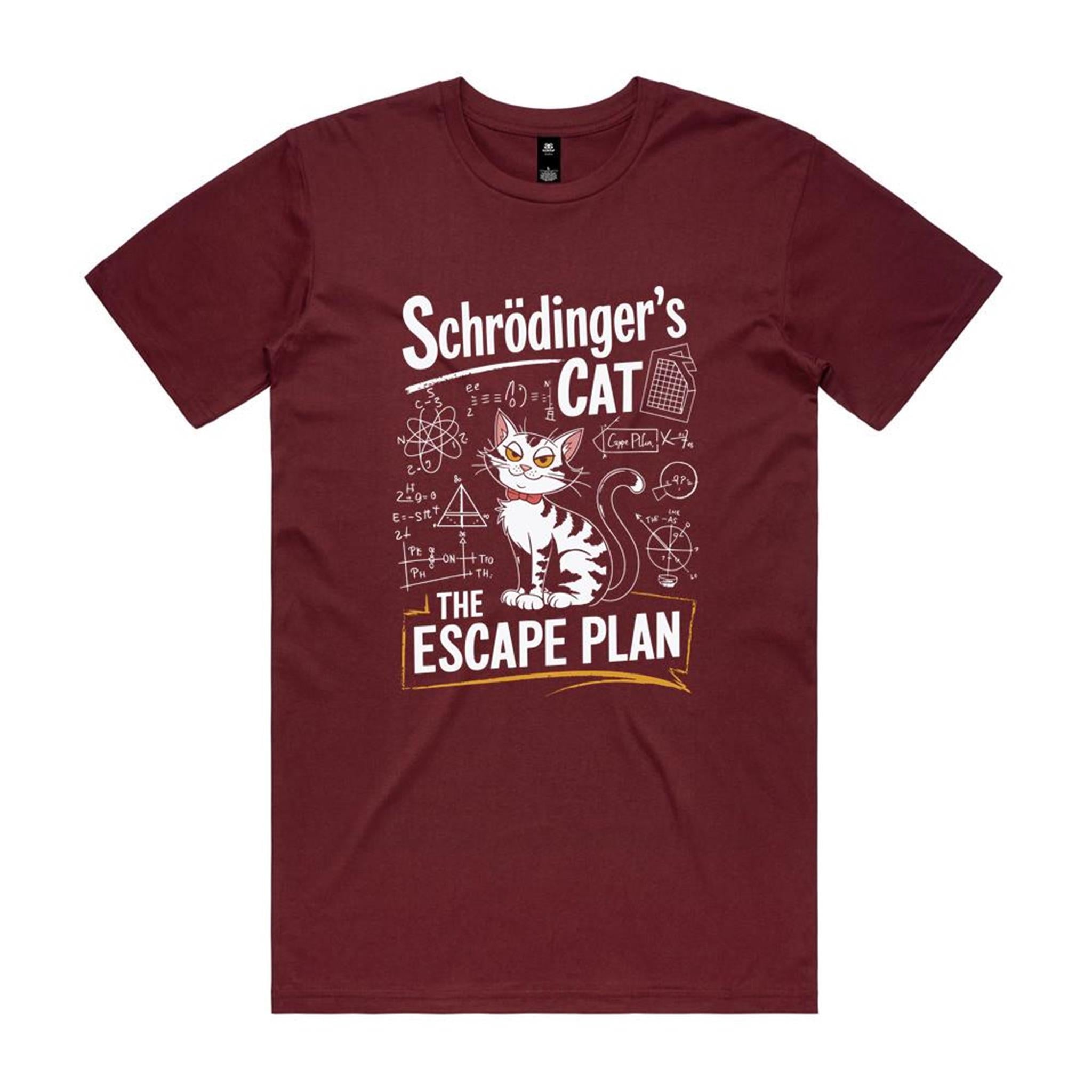 Schrodinger's Cat The Escape Plan Men's AS Colour T-shirt