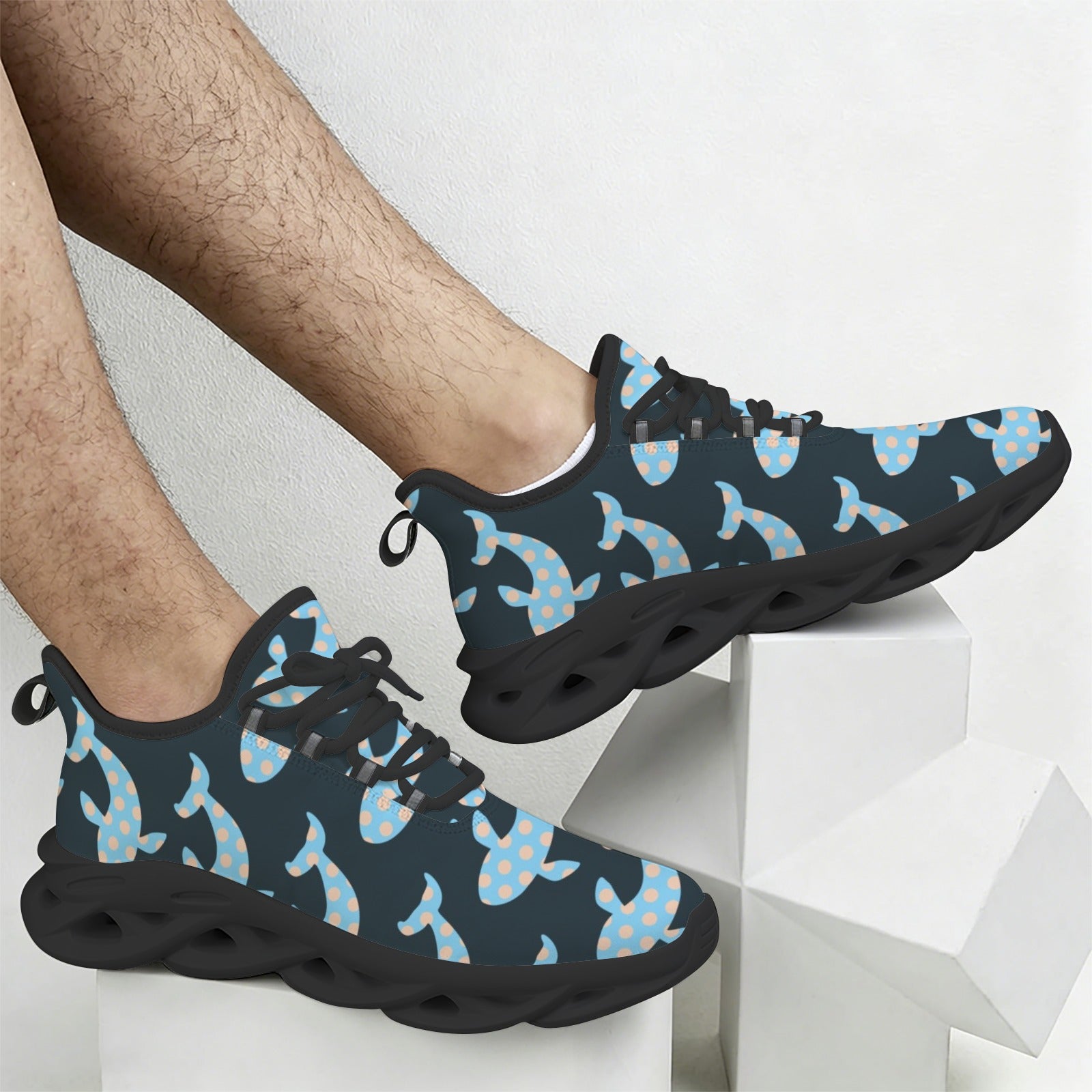 Whales Men's Twisted Sole Sneakers