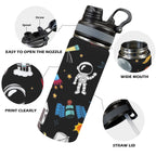 Kids Space - Insulated Water Bottle with Dual-Use Lid (18oz) Insulated Water Bottle with Dual-Use Lid (18oz) Printed Offshore Space