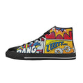 Comic Book Men's High Top Canvas Shoes US14 Men's Classic High Top Canvas Shoes Printed Offshore