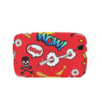 Comic Book Red - Zipper Lunch Bag Zipper Lunch Bag Printed Offshore