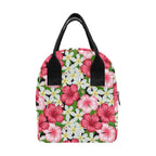 Hibiscus - Zipper Lunch Bag Zipper Lunch Bag Printed Offshore
