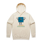 I'm A Total Square - Mens Hoodie Ecru Mens Hoodie Maths Printed In Australia