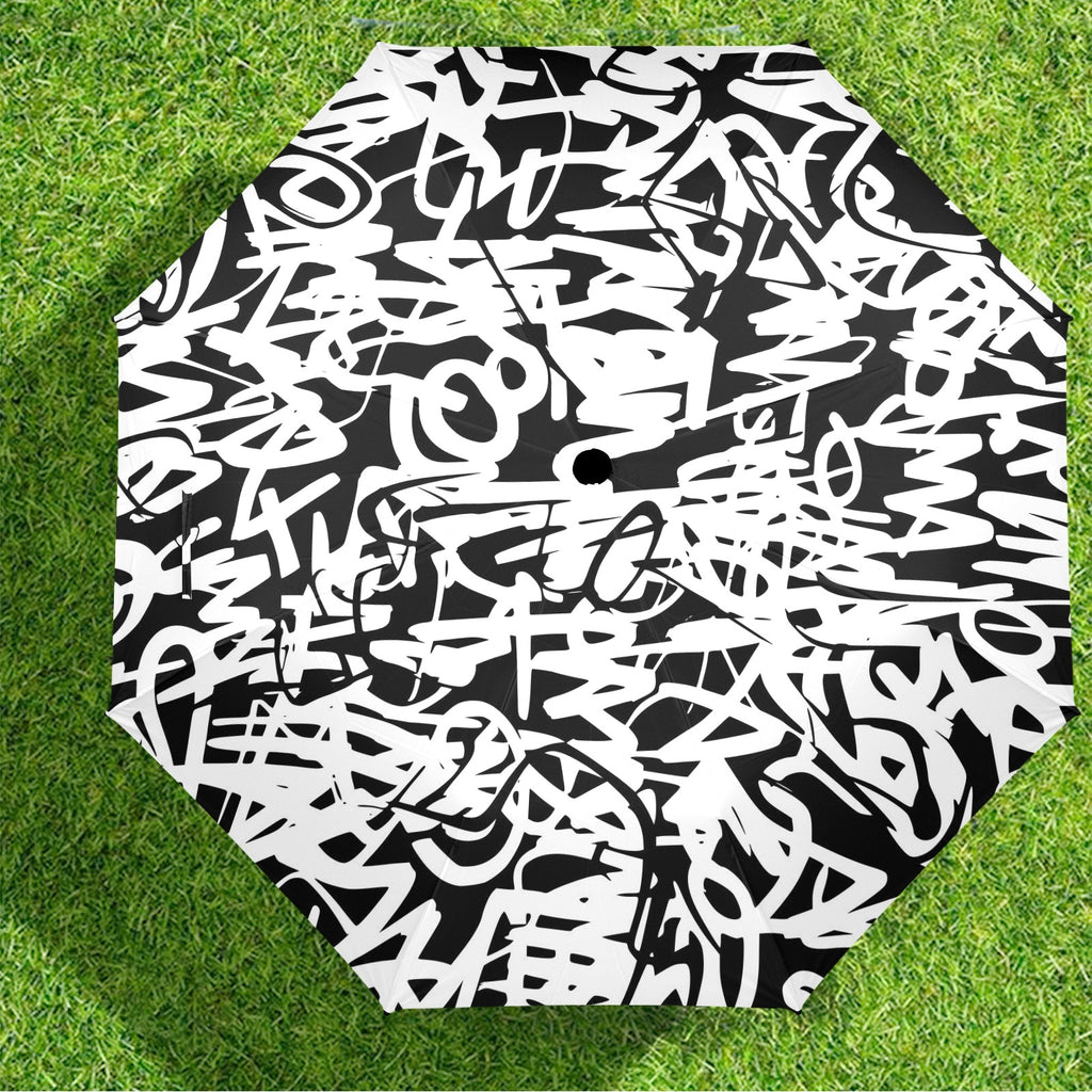 Graffiti - Semi-Automatic Foldable Umbrella (Model U12) Semi-Automatic Foldable Umbrella (U12)