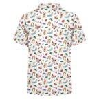 Cute Bugs Kids Youth Short Sleeve Button Up Shirt