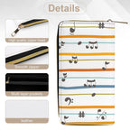 Music Lines - PU Leather Wallet