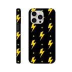 Yellow Lightning - Apple iPhone Tough case iPhone 15 Pro Max iPhone Tough Case comic Globally Fulfilled