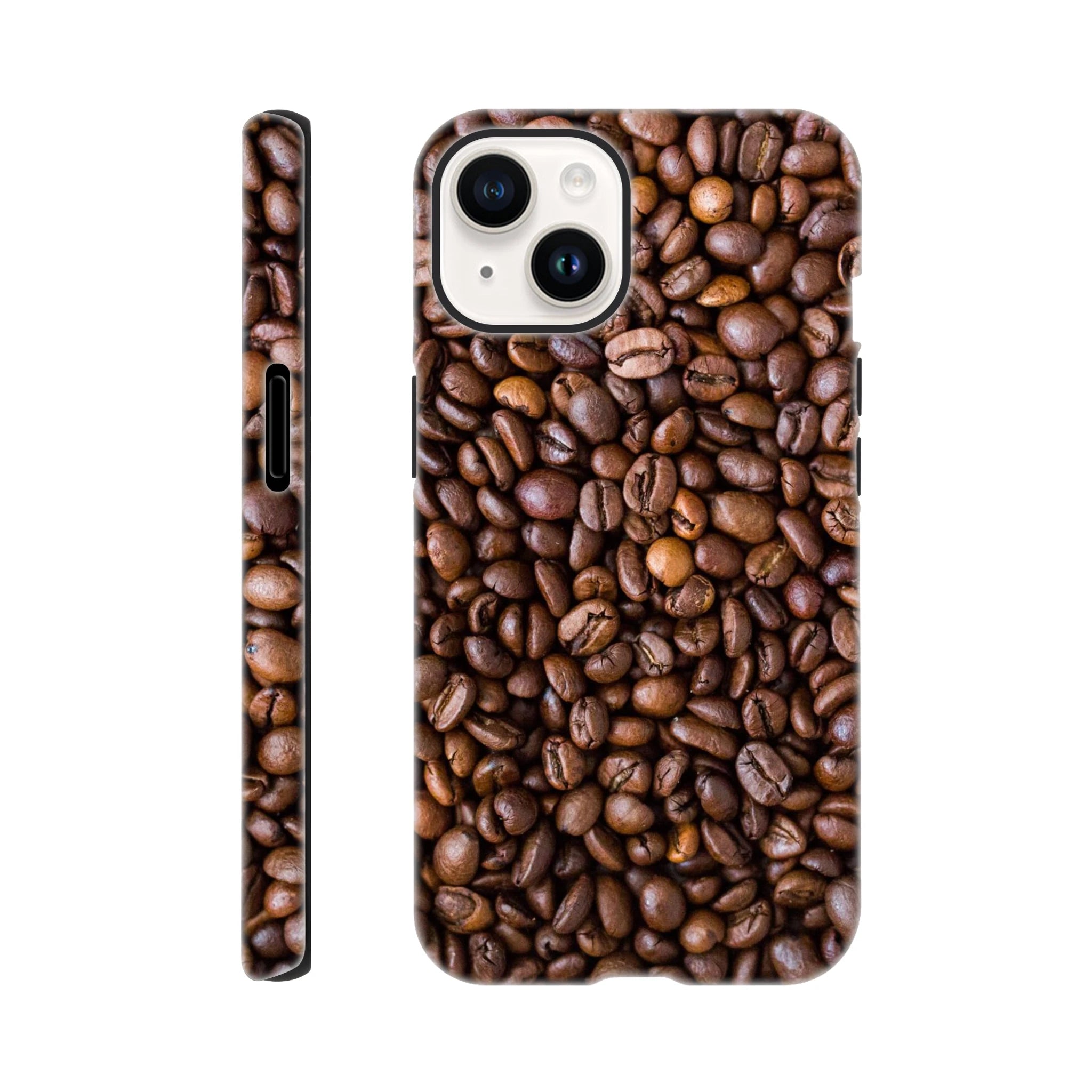 Coffee Beans - Apple iPhone Tough case iPhone 14 iPhone Tough Case Coffee Globally Fulfilled