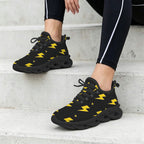 Yellow Lightning Women's Twisted Sole Sneakers