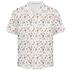 Birds Of A Feather Men's Crinkle Hawaiian Shirt