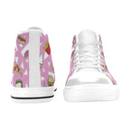 Fast Food - Kids High Top Canvas Shoes