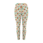 Cute Autumn Creatures - Women's High Waist Pockets Yoga Leggings