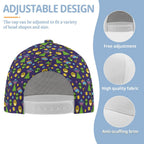 Groovy Alien And UFO Kids Baseball Cap