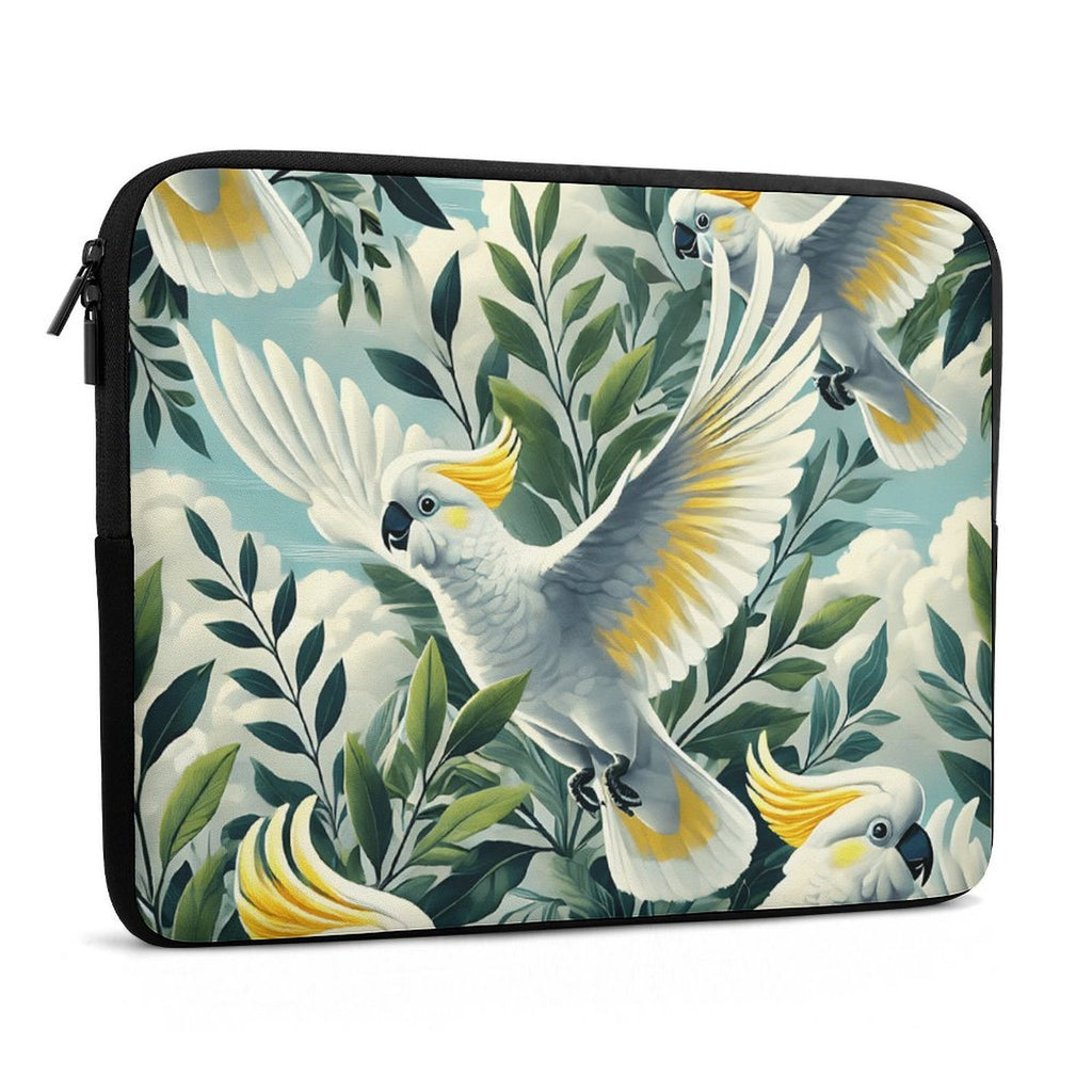 Cockatoo Laptop Sleeve (Multiple Sizes) Laptop Sleeve animal Printed Offshore