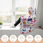 Bright Life Kids Hooded Blanket 100cm x 130cm Kids Hooded Blanket Printed Offshore