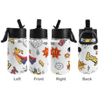 Super Dog 12oz Kids Water Bottle with Straw Lid