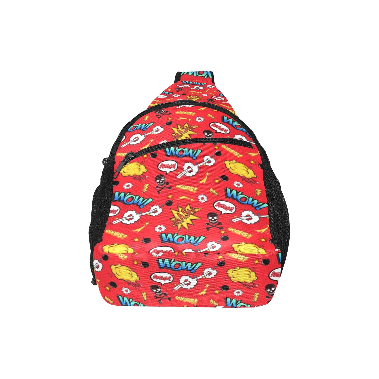 Comic Book Red - Chest Bag