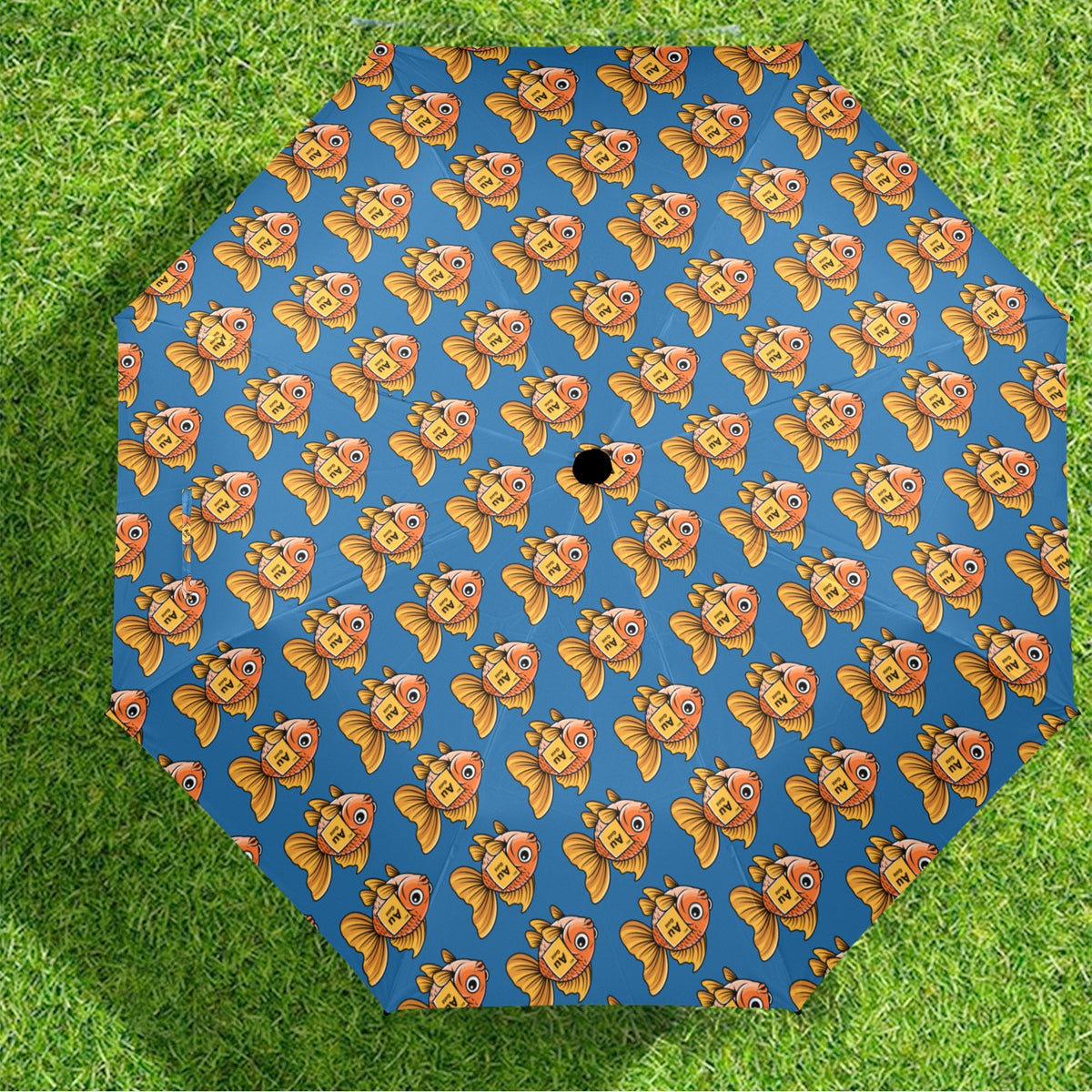 Gold Fish Periodic Table Umbrella
