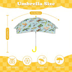 Parrots Kids Safe Round Corner Umbrella Kids Safe Round Corner Umbrella animal Birds Printed Offshore