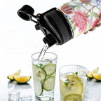 Australian Flowers - Insulated Water Bottle with Dual-Use Lid (18oz) Insulated Water Bottle with Dual-Use Lid (18oz) Plants Printed Offshore