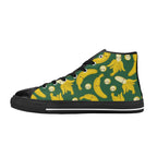 Happy Bananas - Kids High Top Canvas Shoes