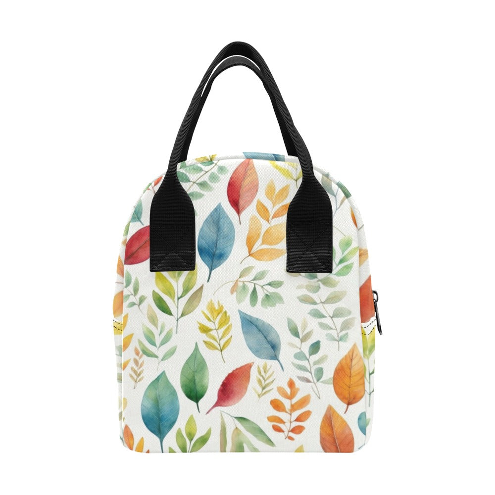 Autumn Leaves - Zipper Lunch Bag Zipper Lunch Bag Printed Offshore