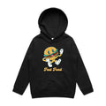 Fast Food Kid's AS Colour Hoodie Black Kids Hoodie Printed In Australia