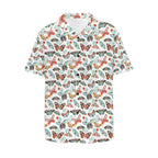 Pretty Moths And Butterflies Men's Short Sleeve Hawaiian Shirt Men's Hawaiian Shirt (New) animal Printed Offshore