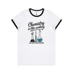 Chemistry Is Like Cooking AS Colour Women's Ringer Tee