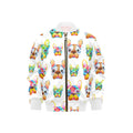 French Bulldog Kids Bomber Jacket XL Kids Bomber Jacket animal Printed Offshore