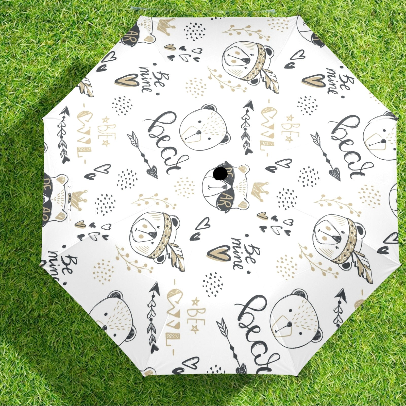 Bears - Semi-Automatic Foldable Umbrella (Model U12) Semi-Automatic Foldable Umbrella (U12)