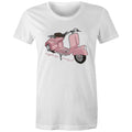 Explore More - Womens T-shirt White Womens T-shirt Printed In Australia