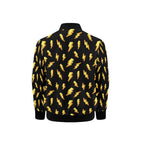 Lightning Bolts Kids Bomber Jacket Kids Bomber Jacket comic Printed Offshore