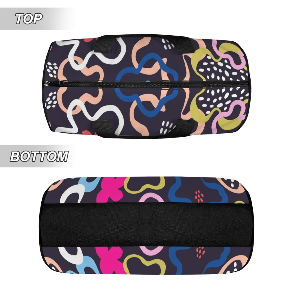 Floral In The Abstract Duffle Bag Duffle Bag Printed Offshore