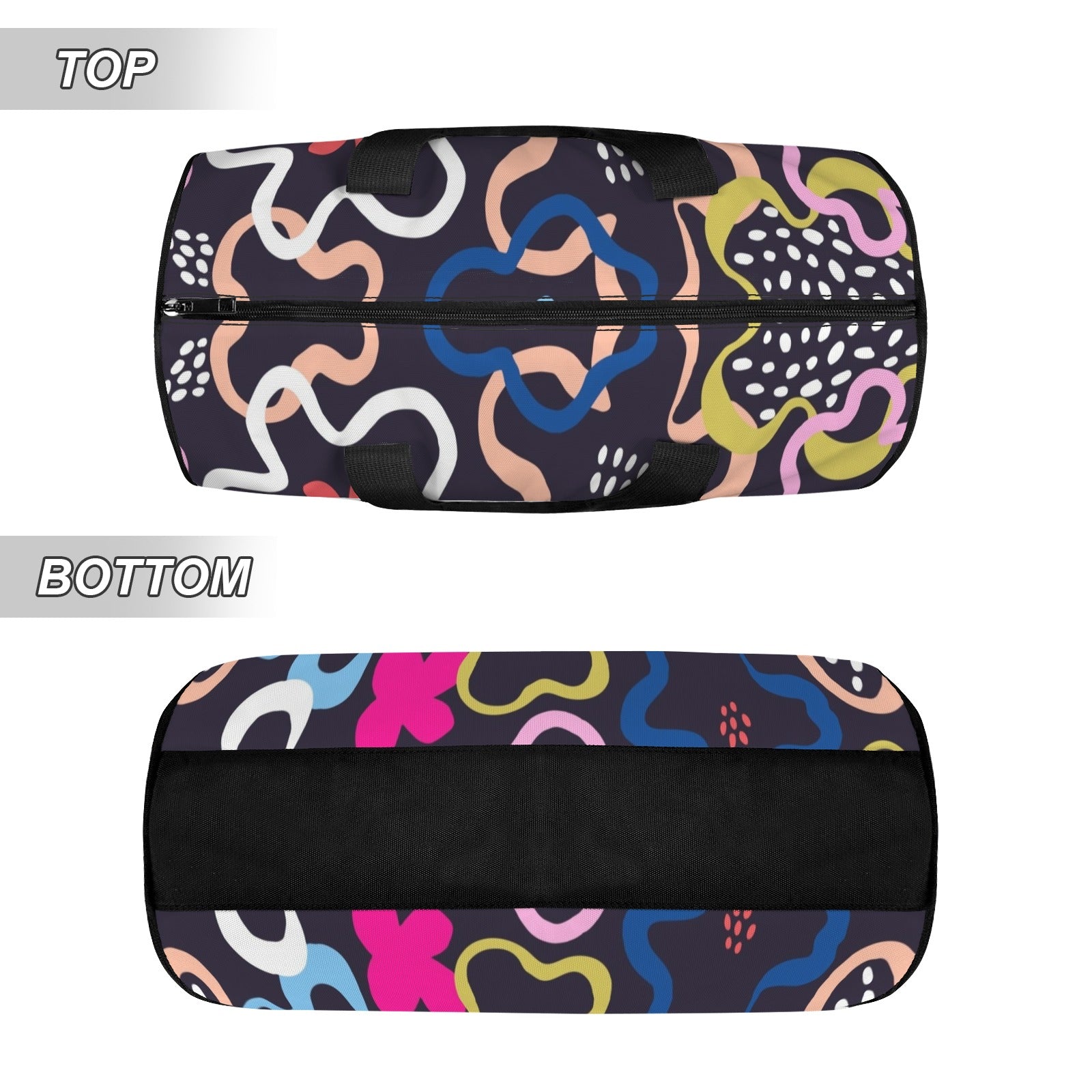 Floral In The Abstract Duffle Bag Duffle Bag Printed Offshore