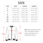Groovy Retro Men's Casual Zip‑Up Bomber Jacket