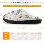 Rockets Kids Cotton Slippers Kids Cotton Slippers Printed Offshore Space