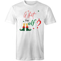 What The Elf, Christmas - Mens T-Shirt White Mens Christmas T-shirt Christmas Printed In Australia
