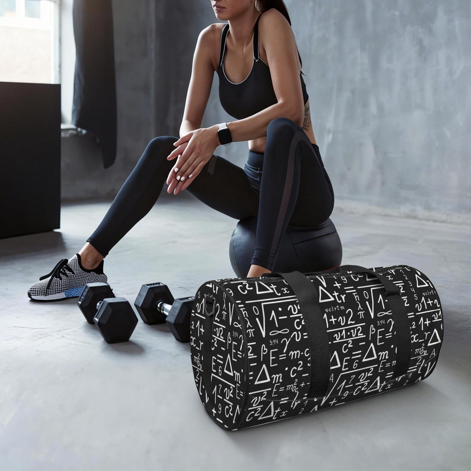 Mathematics Duffle Bag Duffle Bag Printed Offshore