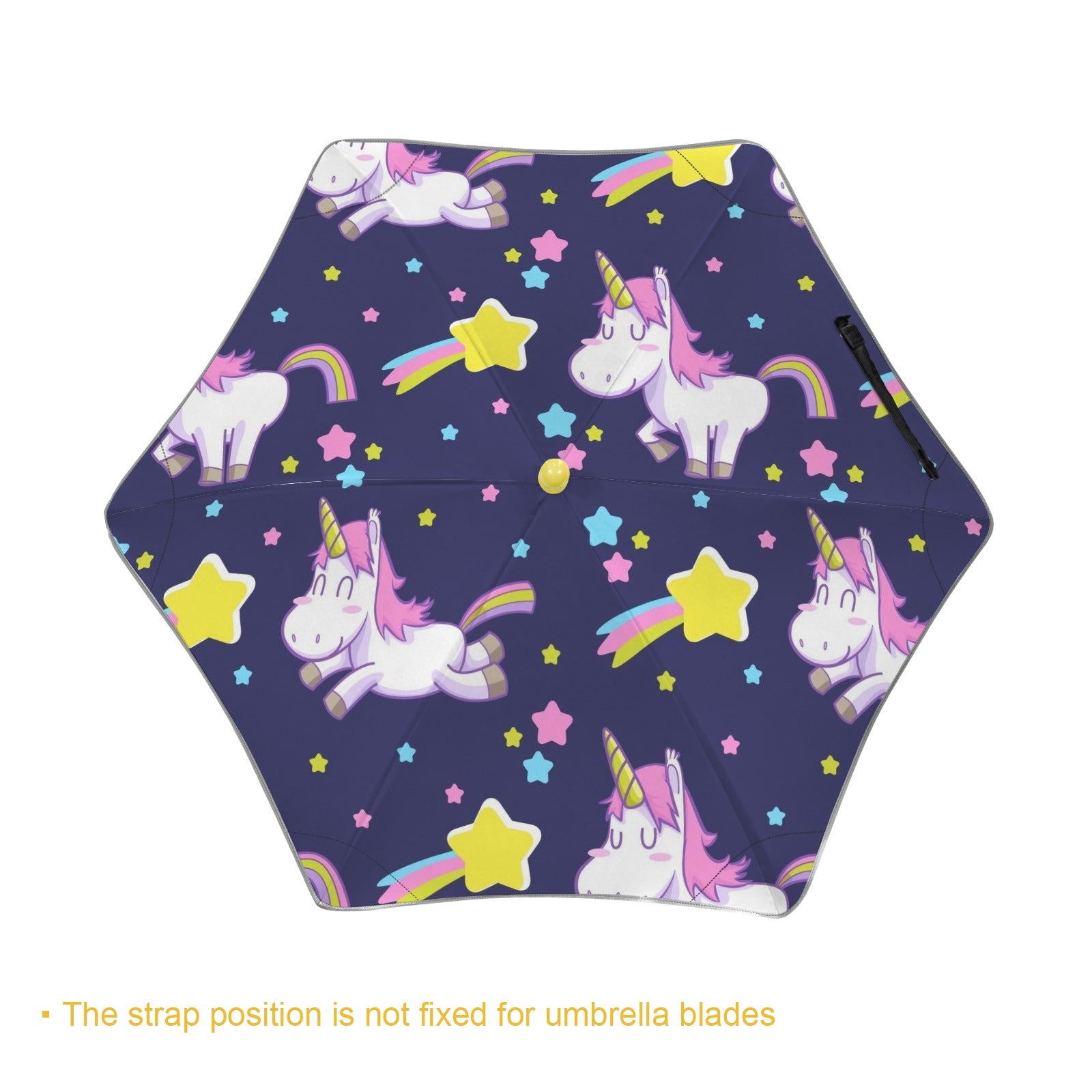 Rainbow Unicorn Kids Safe Round Corner Umbrella Kids Safe Round Corner Umbrella animal Printed Offshore