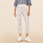 Abstract Colourful Shapes Women's High Waist Pockets Yoga Leggings 5XL Women's High Waist Pockets Yoga Leggings Printed Offshore