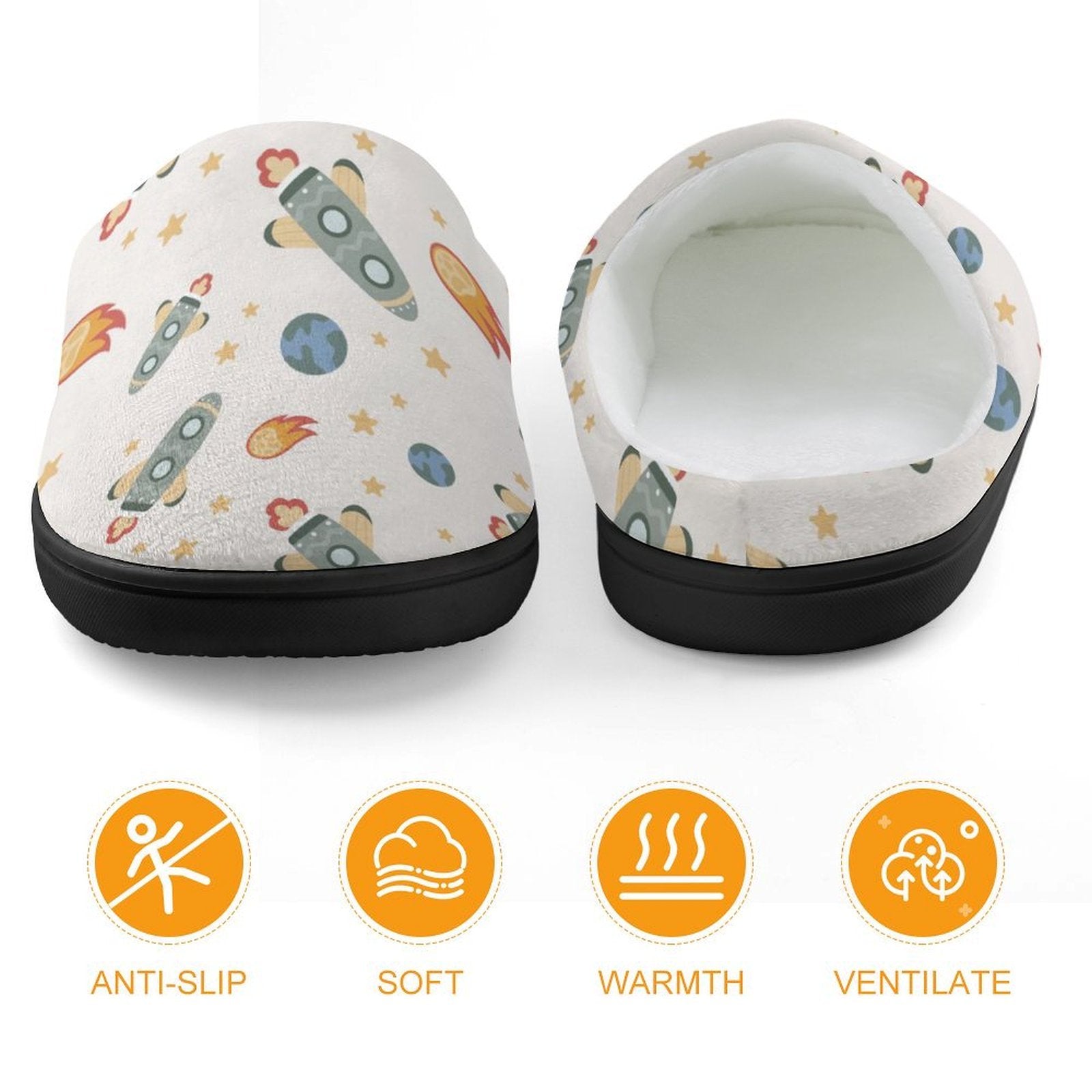 Rockets Kids Cotton Slippers