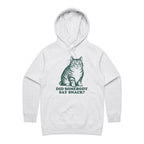 Cat, Did Somebody Say Snack - Womens Hoodie