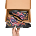 Aussie Floral Women's High Top Canvas Shoes Womens Classic High Top Shoes Plants Printed Offshore