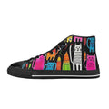 Colourful Cats Men's High Top Canvas Shoes US14 Men's Classic High Top Canvas Shoes Printed Offshore